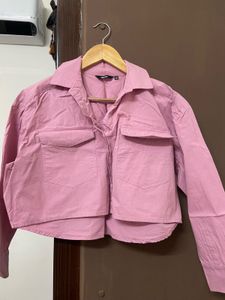 Pink Crop Top