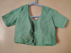 Pista Green Blouse