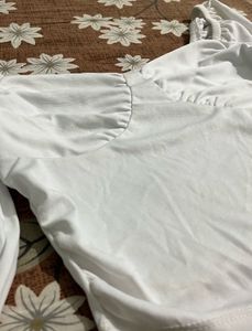 Pretty Corset Style White Top😍😍