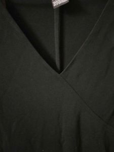 Black Ruched Dress