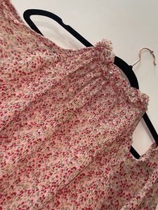 Floral Cold Shoulder Top