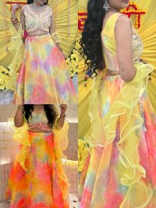 Organza Lehanga