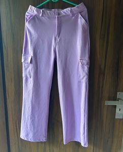 Lilac Cargo Pants