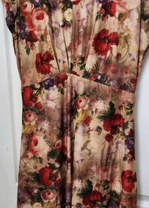 Knee Length Floral Dress