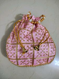 Pretty Embroidered Potli Bags..