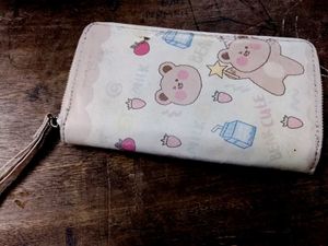 Cute Bear Pattern Wallet