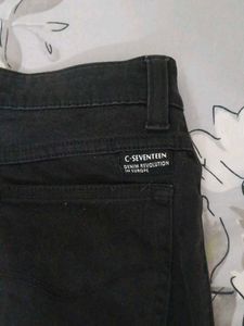 Black denim jeans 26size