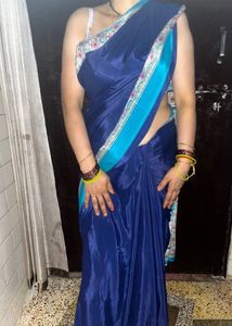 Crepe Saree with blouse