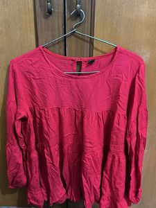 Red Tiered Top