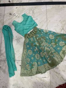 Hand Made Baby Lehna