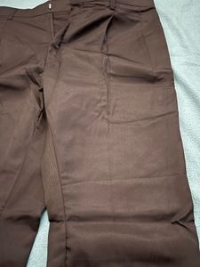 Brown Formal Trouser, Size:32