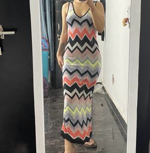 Maxi Side Cutout Dress