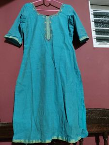 Blue Colour Traditional Kurtha