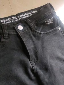 Black Denim Jeans
