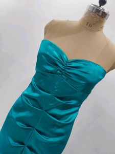 Elegant Teal Gown