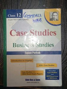 Case Studies In Business Studiesfor Class 12th