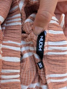 Striped Off-Shoulder Jumpsuit