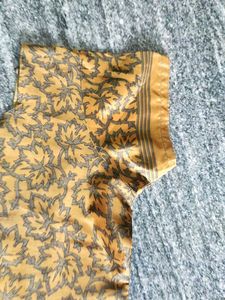 Dress  With Leaf Prints🎊✨