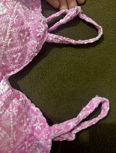 Pink Crop Top