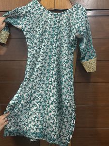 Elegant Embroidered Kurta