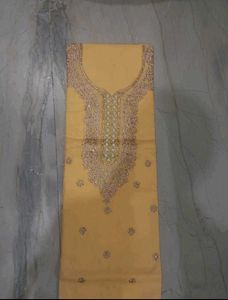 Yellow Dress Material
