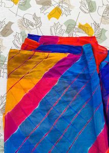 Leheriya Saree