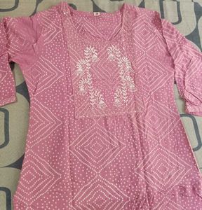 Pink Kurta