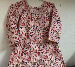 A Wonderful Kurti For Woman &amp; Girl Colour Is Pink