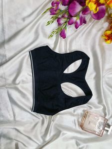 Black Sports Bra