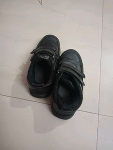 Black Velcro Strap Shoes