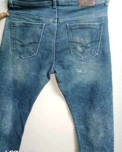 Ripped Denim Jeans