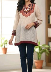 Biba Printed Short Kurti