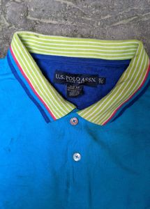 U.S. Polo Assn. Blue Pol