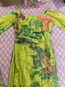 Floral Print Kurta Set