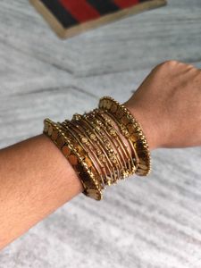 Antique Golden Bangles