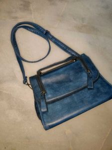Blue Crossbody Bag