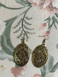 Vintage Style Bronze Earrings
