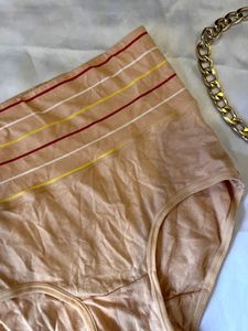 Women’s Cotton High Waist Tummy Control Panty!