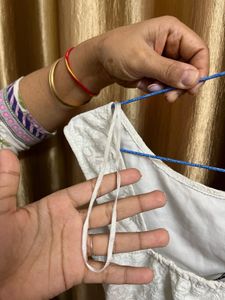 White Top + Black skirt combo!