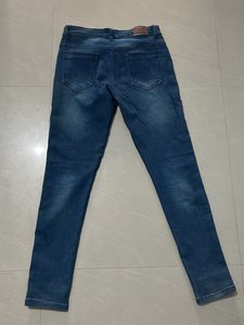 Denim Striped Jeans