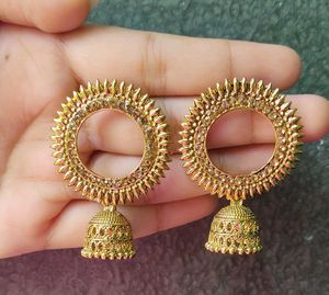gold earrings to pair with your indian attire