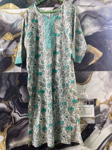 Floral Print brand  New Kurta Set