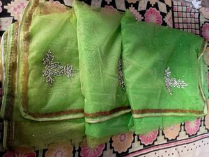 Designer Net Saree