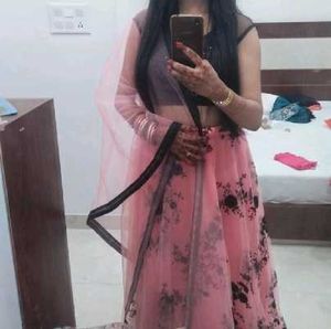 Pink Lehenga Choli Set for womens nd girls .