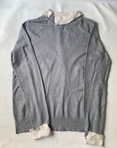 Gray Knit Sweater