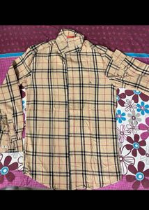 TOMMY HILFIGER BURBURRY PRINTED SHIRT