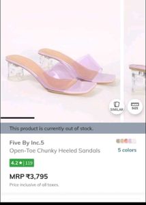 Only 2 Time Wear So Beautiful Sandal