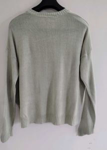 V-Neck Knit Sweater