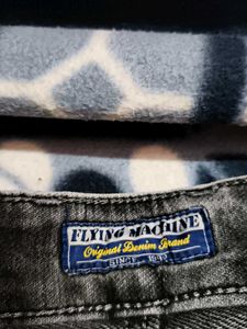 Grey Denim Jeans