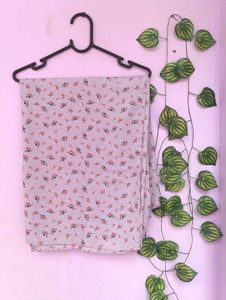 Floral Print Fabric Hijab Or Stole
